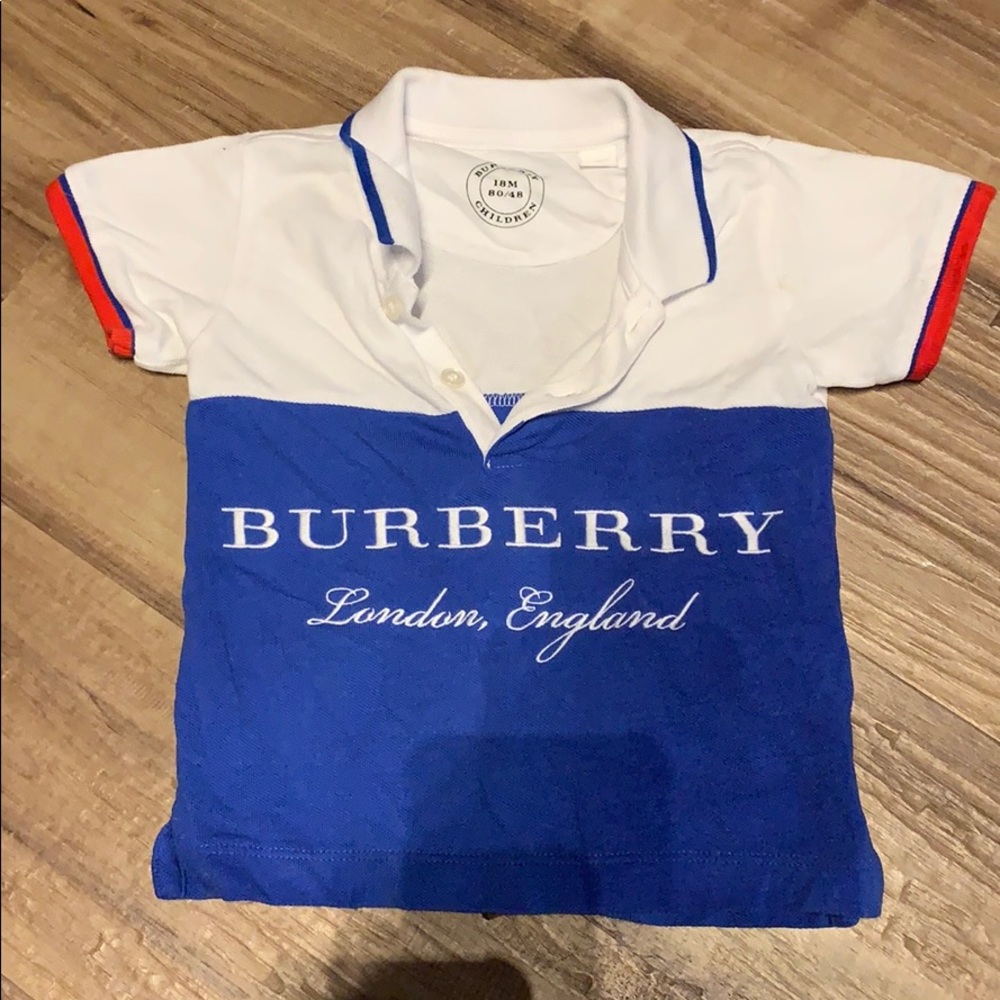 Toddler Burberry Polo